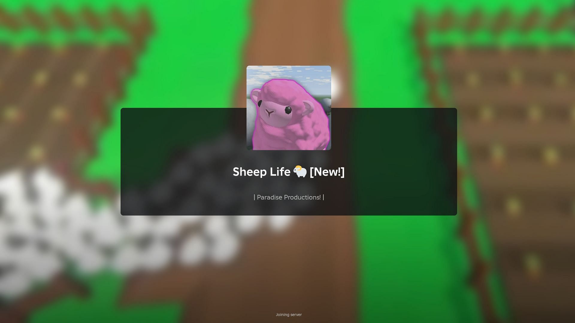 Start selling more wool (Image via Roblox)