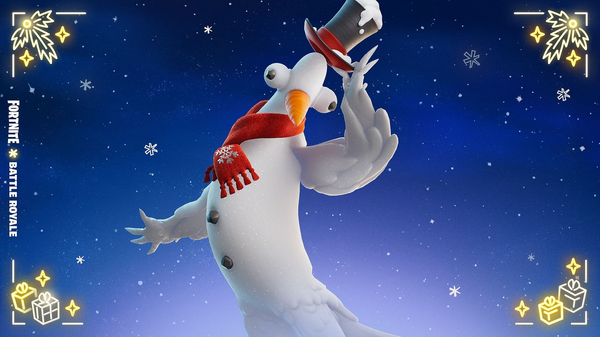 Flakey The Snowbird skin is now in Fortnite (Image via Epic Games)