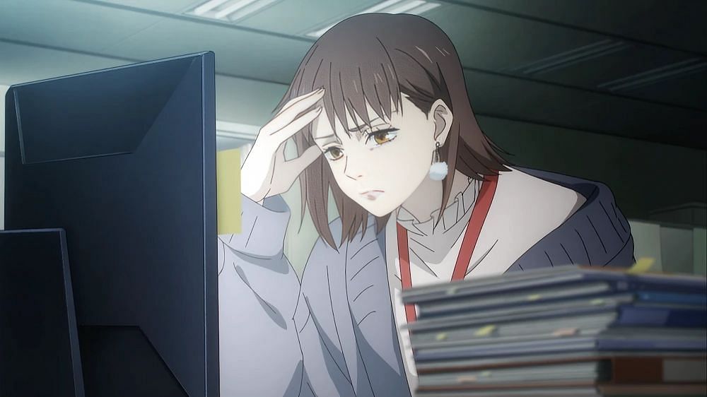 Saori as seen in the second season of the anime (Image via MAPPA)