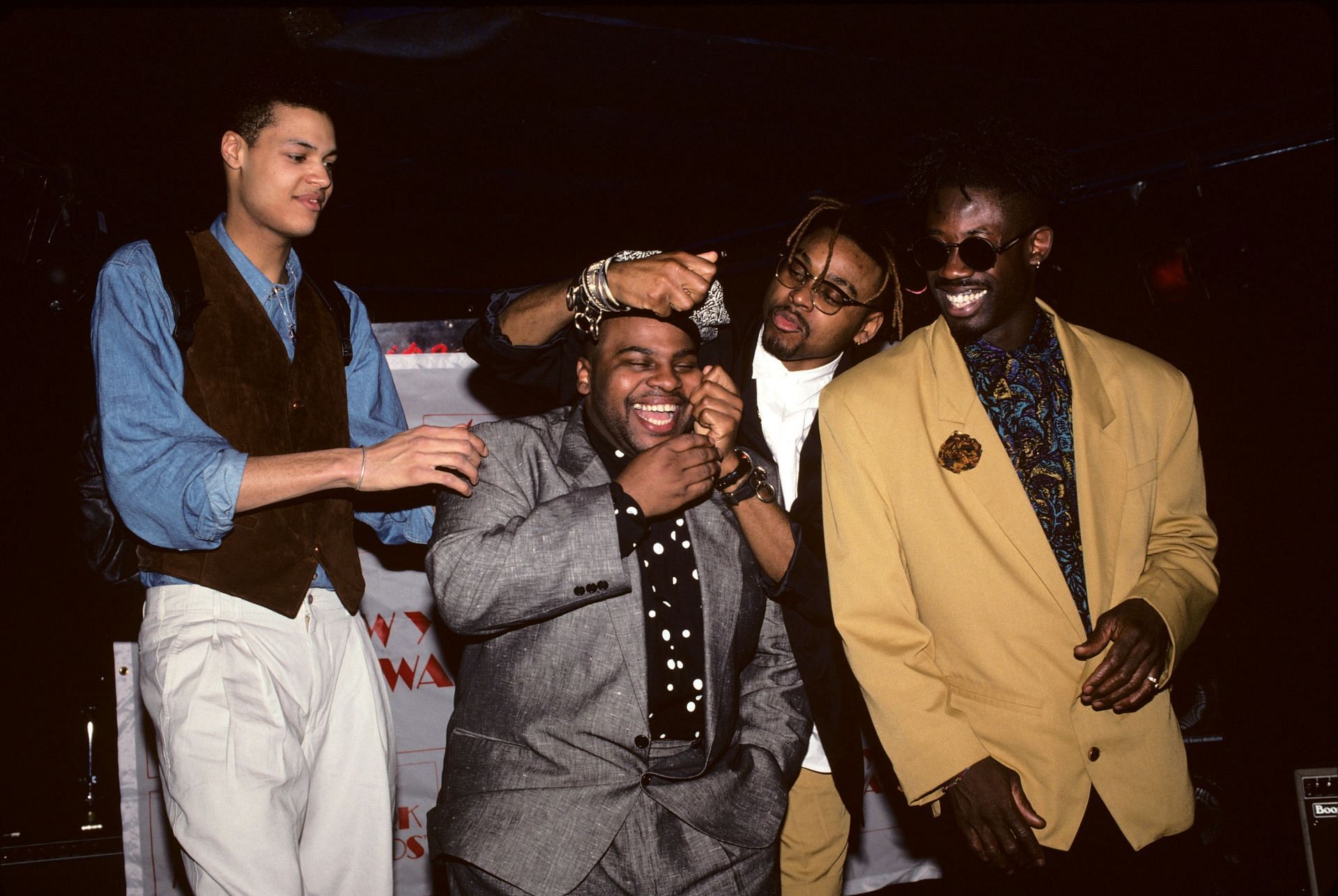 Photo of 24-7 SPYZ and Anthony JOHNSON and Jimi HAZEL and Peter FORREST and Rick SKATORE - Source: Getty