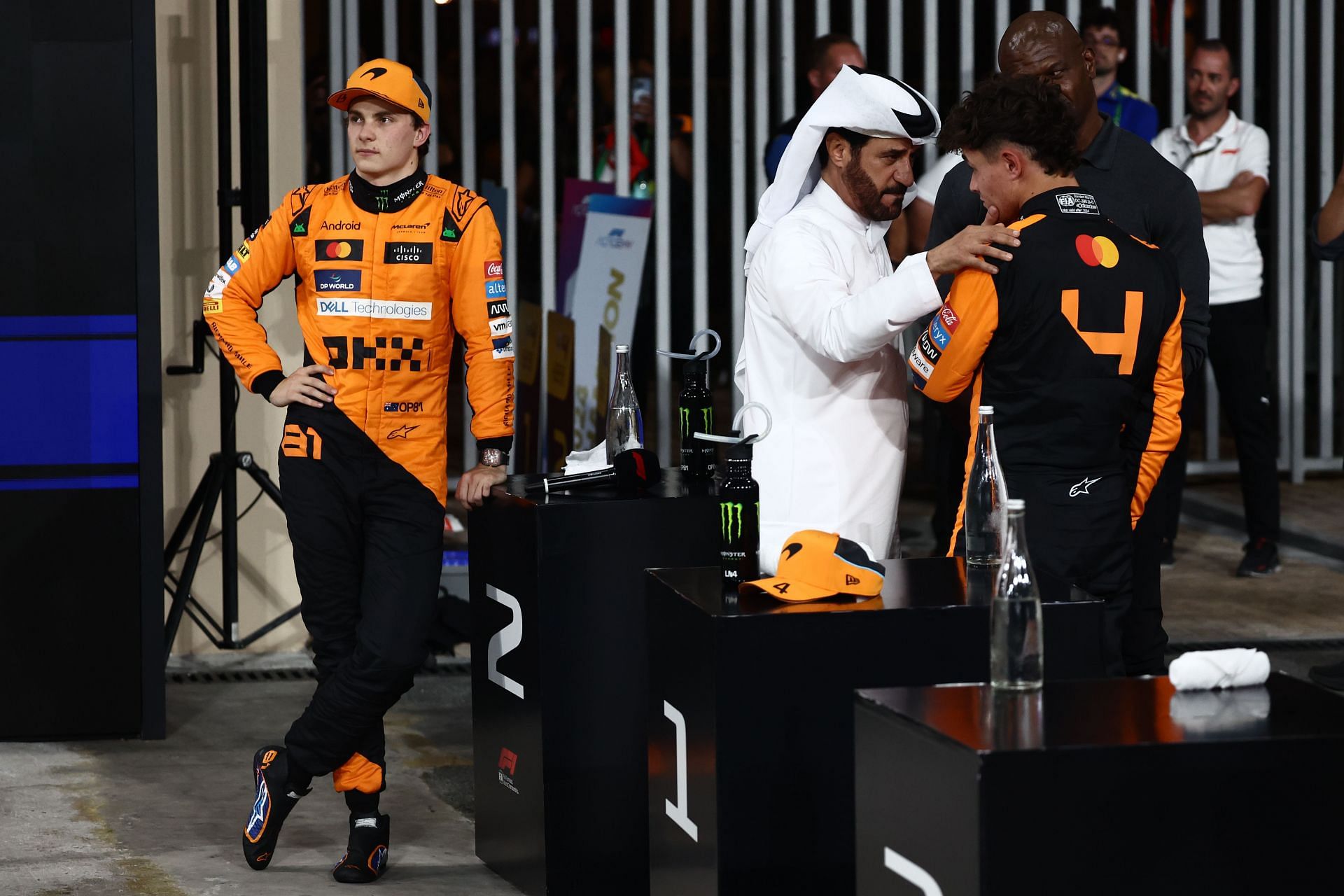 Oscar Piastri [L] with Lando Norris [R] (Image Source: Getty)