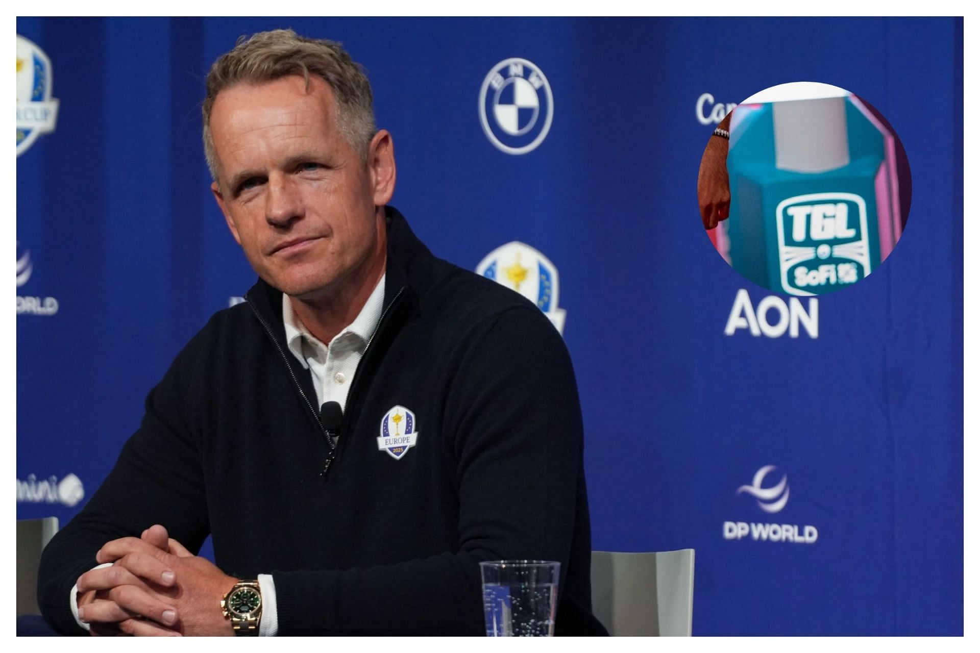 Luke Donald compares TGL and Ryder Cup (Image via Imagn)