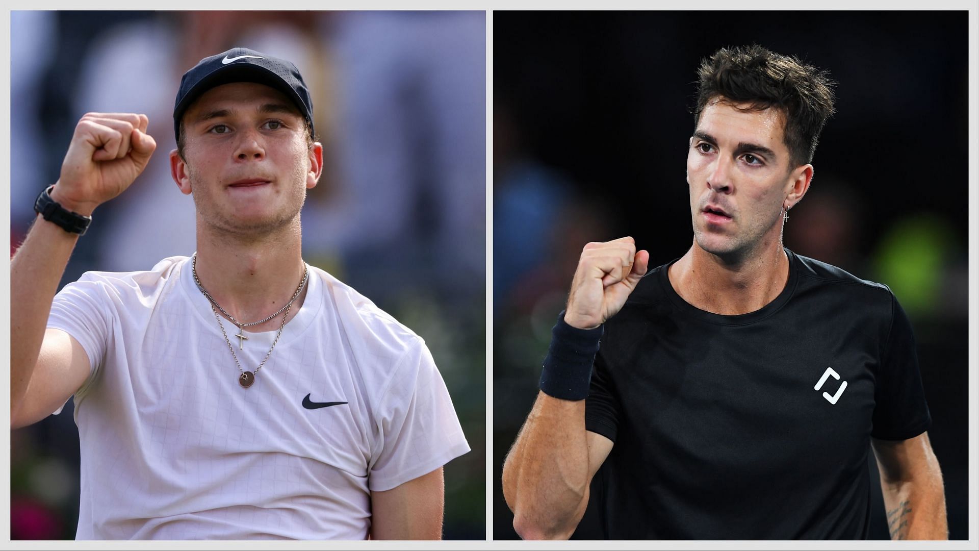 Jack Draper vs Thanasi Kokkinakis is one of the second-round matches at the Australian Open 2025. (Photos: Getty)