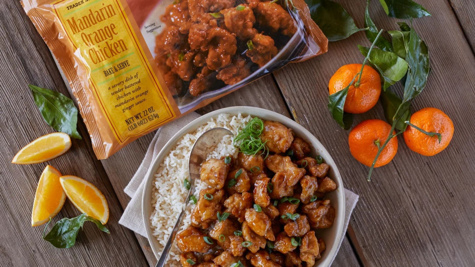 Mandarin Orange Chicken (Image via Trader Joe&#039;s)