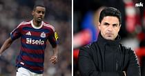 Mikel Arteta makes feelings clear about facing Arsenal target Alexander Isak in Carabao Cup semi-final against Newcastle