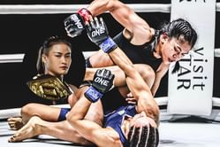 WATCH: Stamp Fairtex locks in watching Denice Zamboanga dismantle Alyona Rassohyna for interim atomweight MMA gold