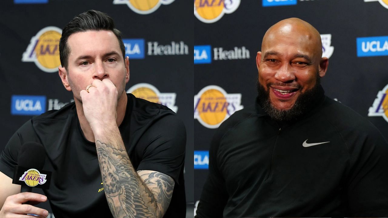 Analyst flames JJ Redick and boldly affirms Lakers received better coaching from Darvin Ham (Image Credit: Imagn)