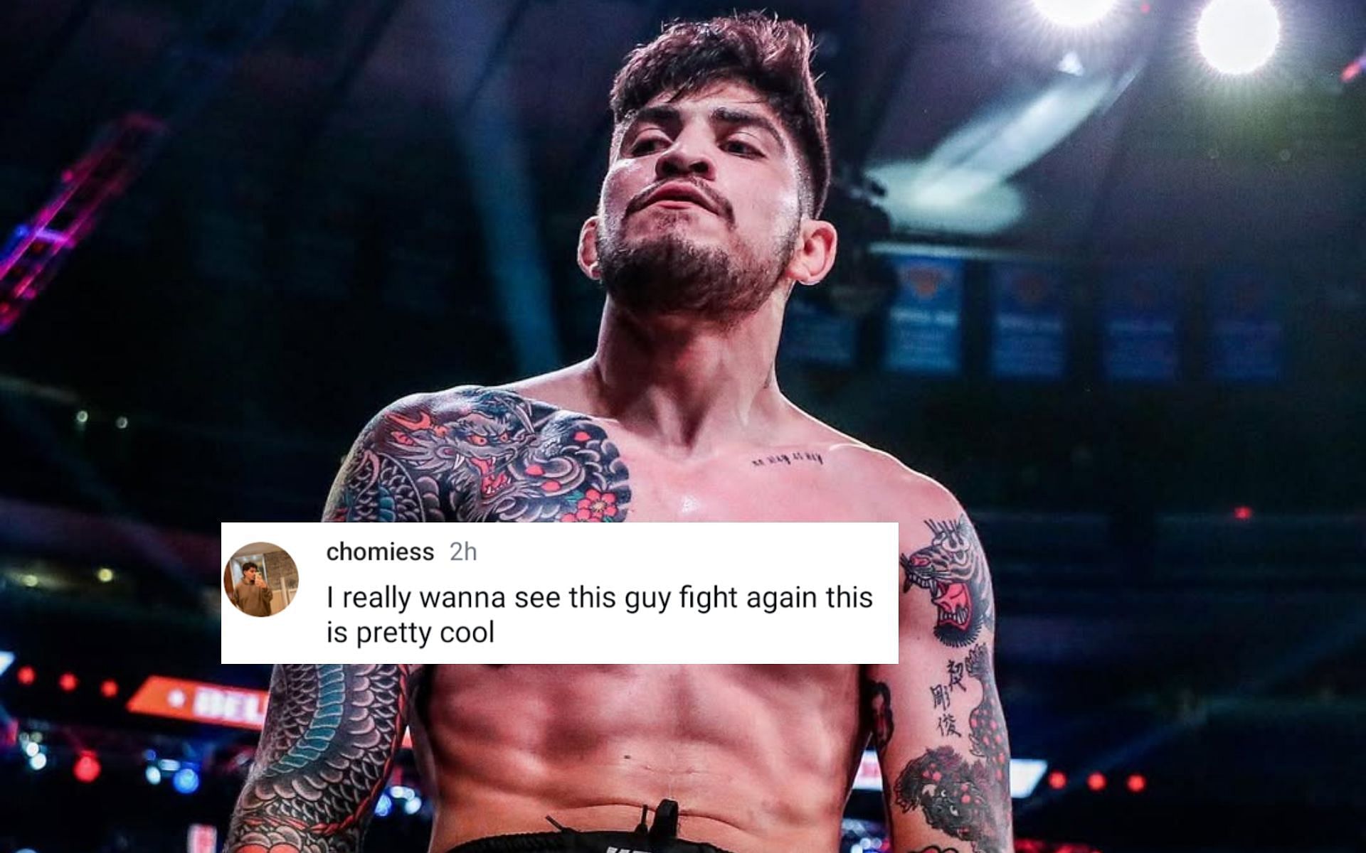 Fans react as Dillon Danis reportedly signs with GFL. [Image courtesy: @dillondanis on Instagram]