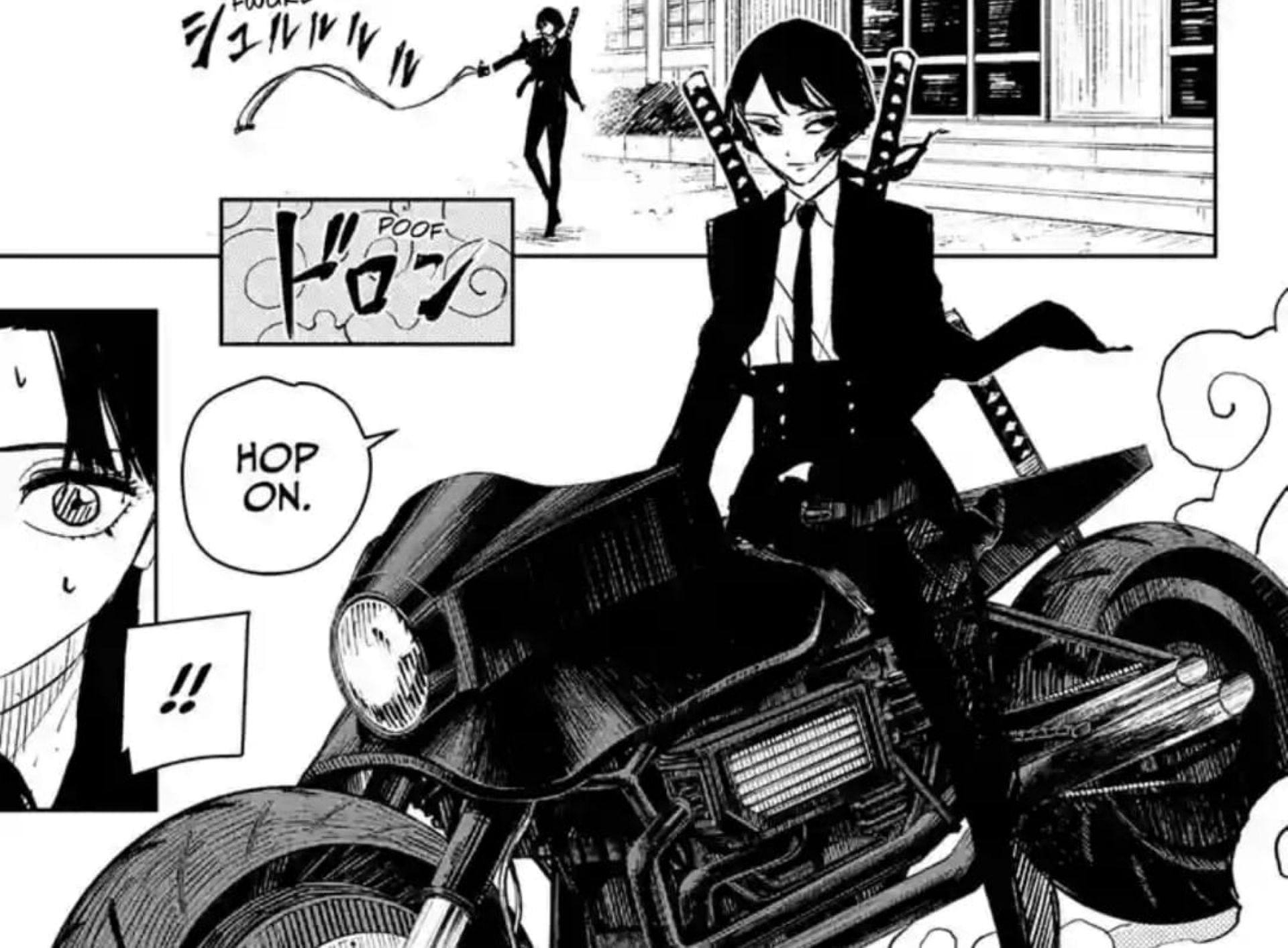 Sumi, as seen in the chapter (Image via Shueisha)