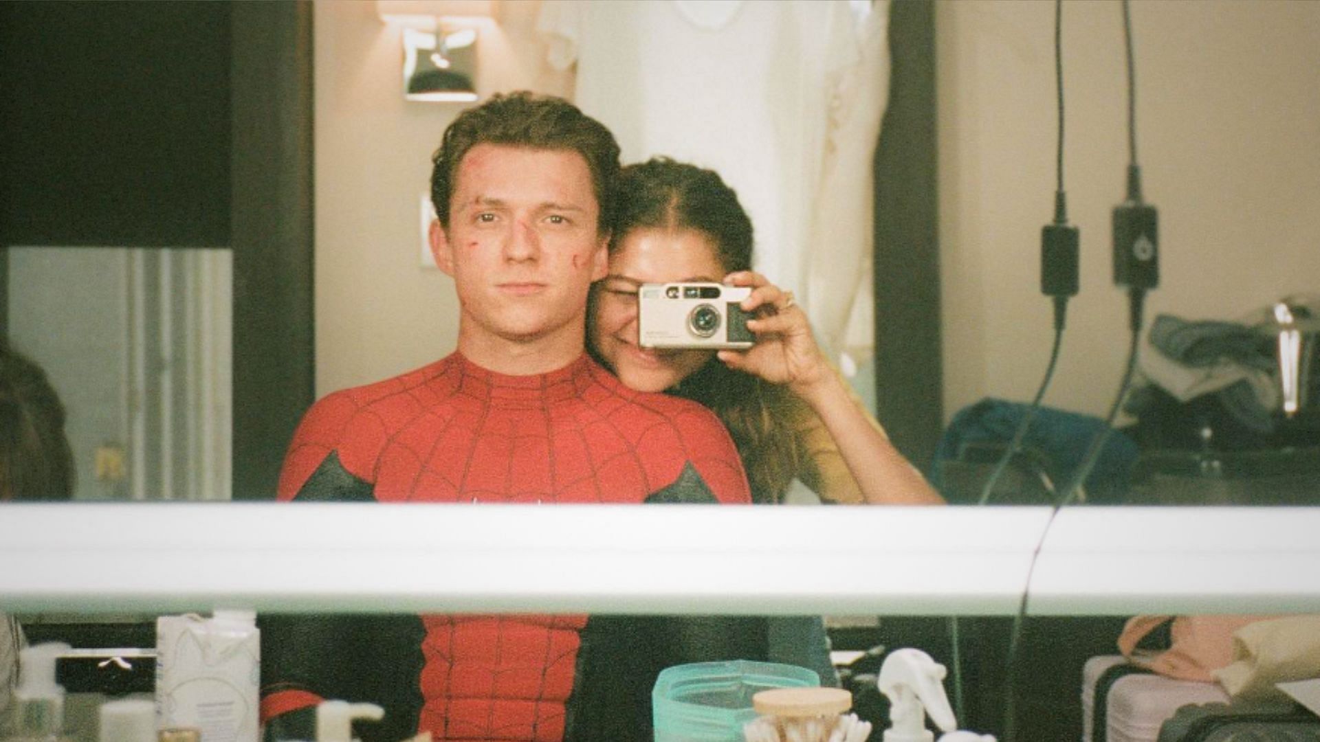 A social media post uploaded by Tom Holland 