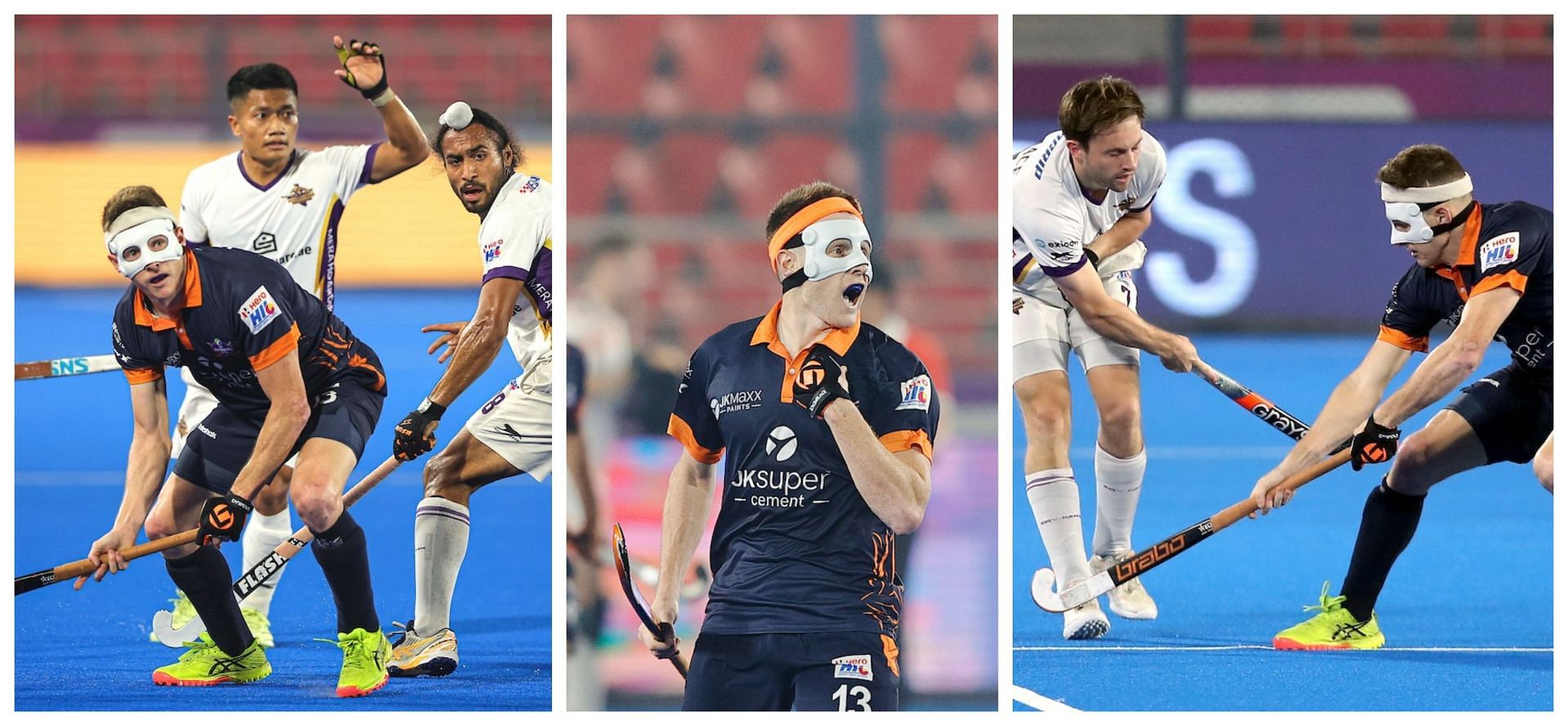 Sam Ward is intent on doing his bit for the Rudras in the HIL - Source:  Hockey India League