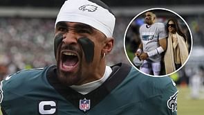 SPOTTED: Jalen Hurts' fiancée makes rare appearance at Eagles vs Commanders
