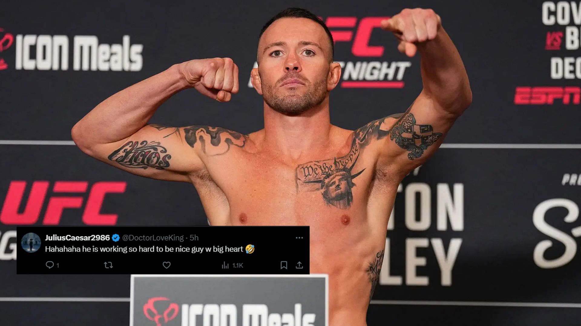 Colby Covington was recently spotted feeding the homeless [Image courtesy: Getty Images]