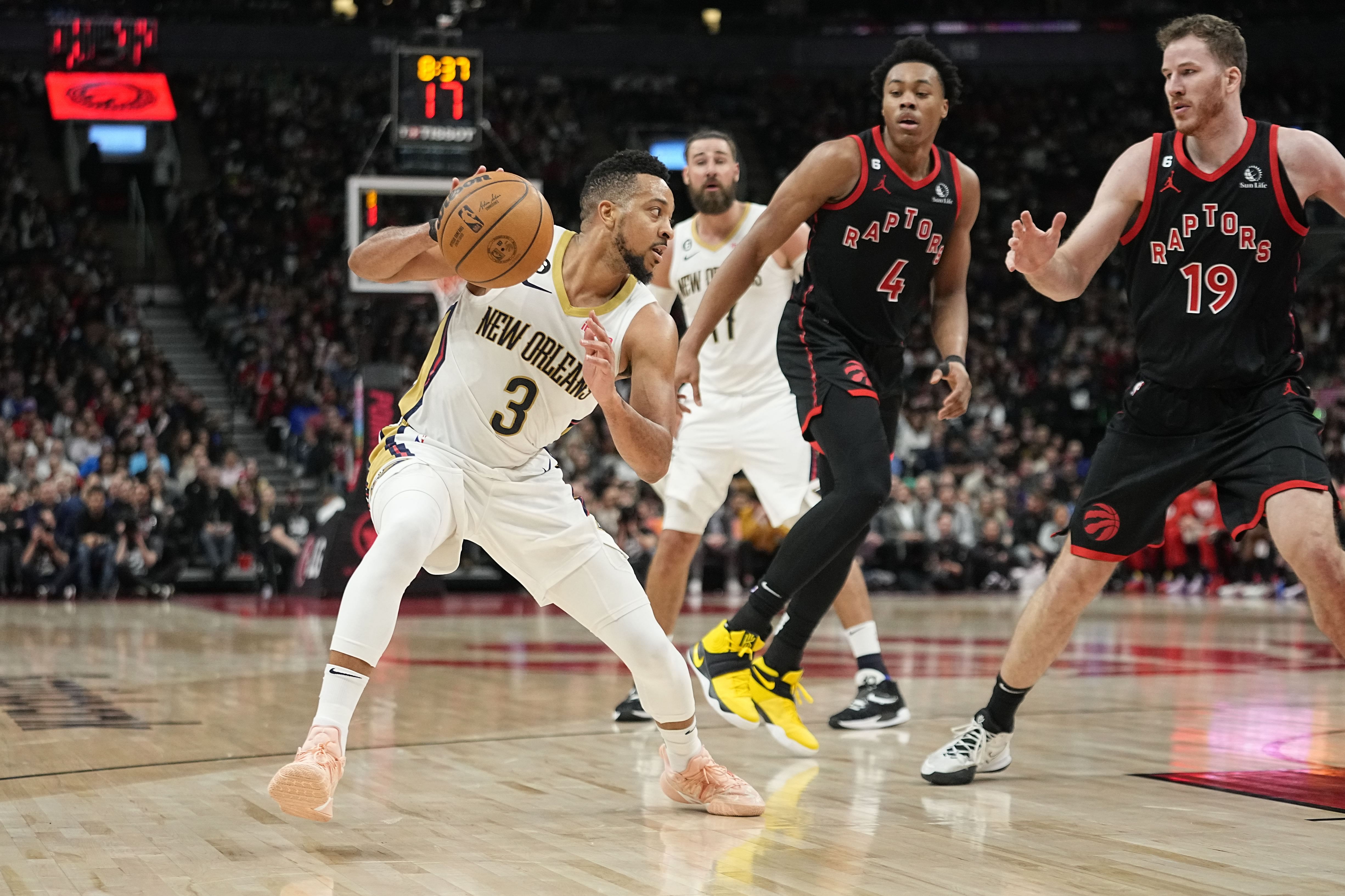 NBA: New Orleans Pelicans at Toronto Raptors - Source: Imagn