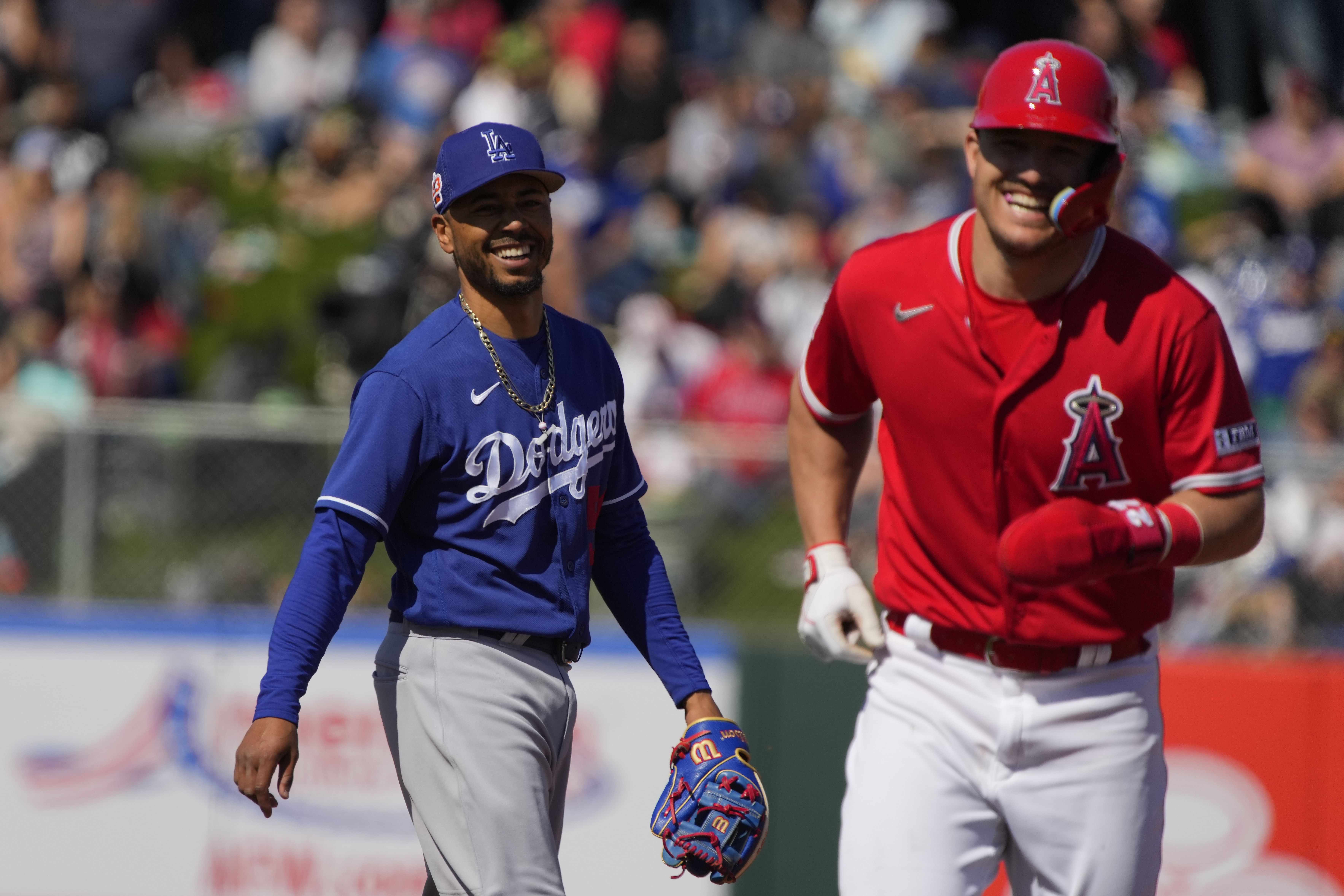 MLB: Spring Training-Los Angeles Dodgers at Los Angeles Angels - Source: Imagn