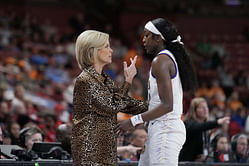 "Coach Mulkey fit? Terrible!": $1.5 million NIL-valued Flau'jae Johnson playfully reviews Kim Mulkey's funky outfit