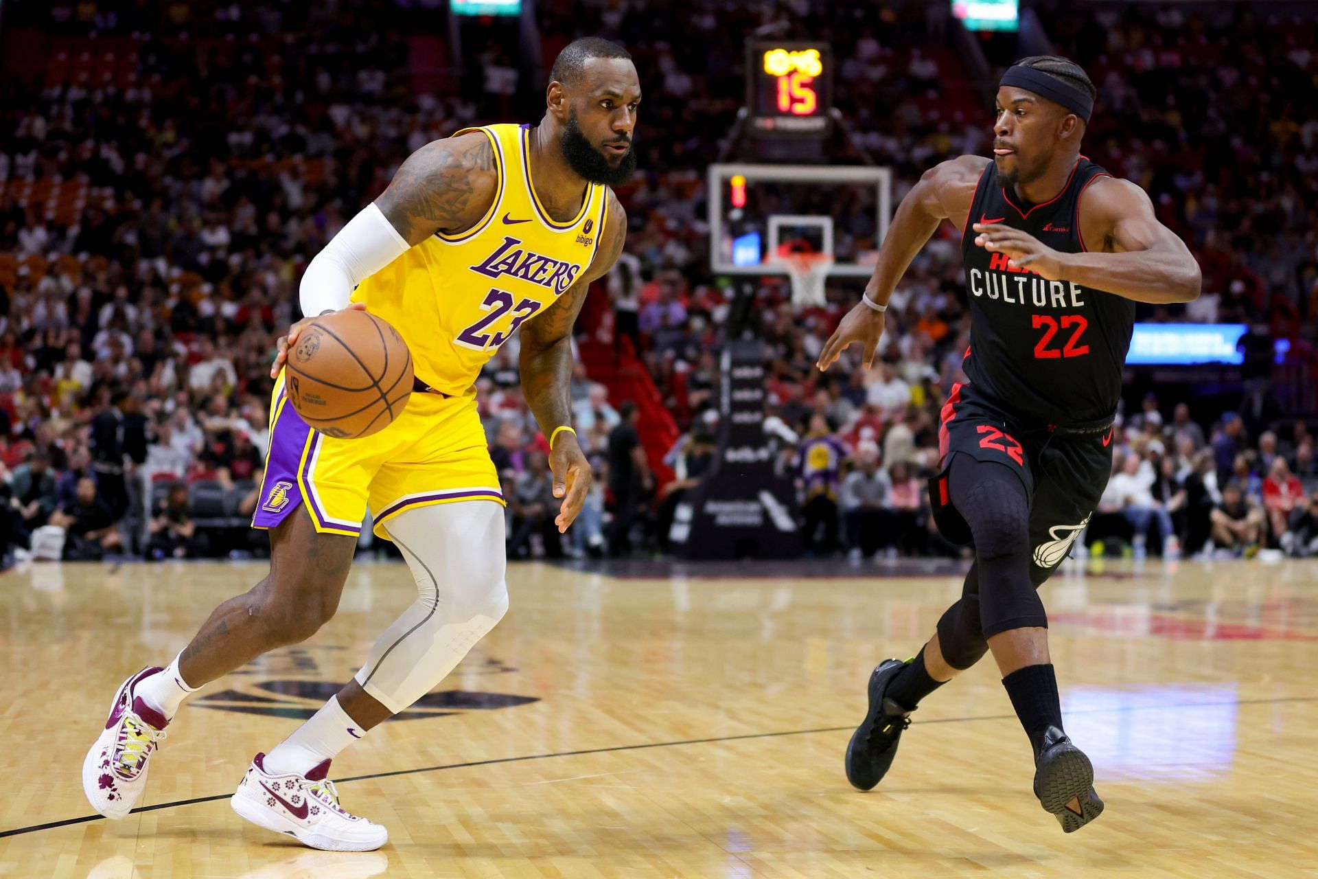 Los Angeles Lakers v Miami Heat - Source: Getty