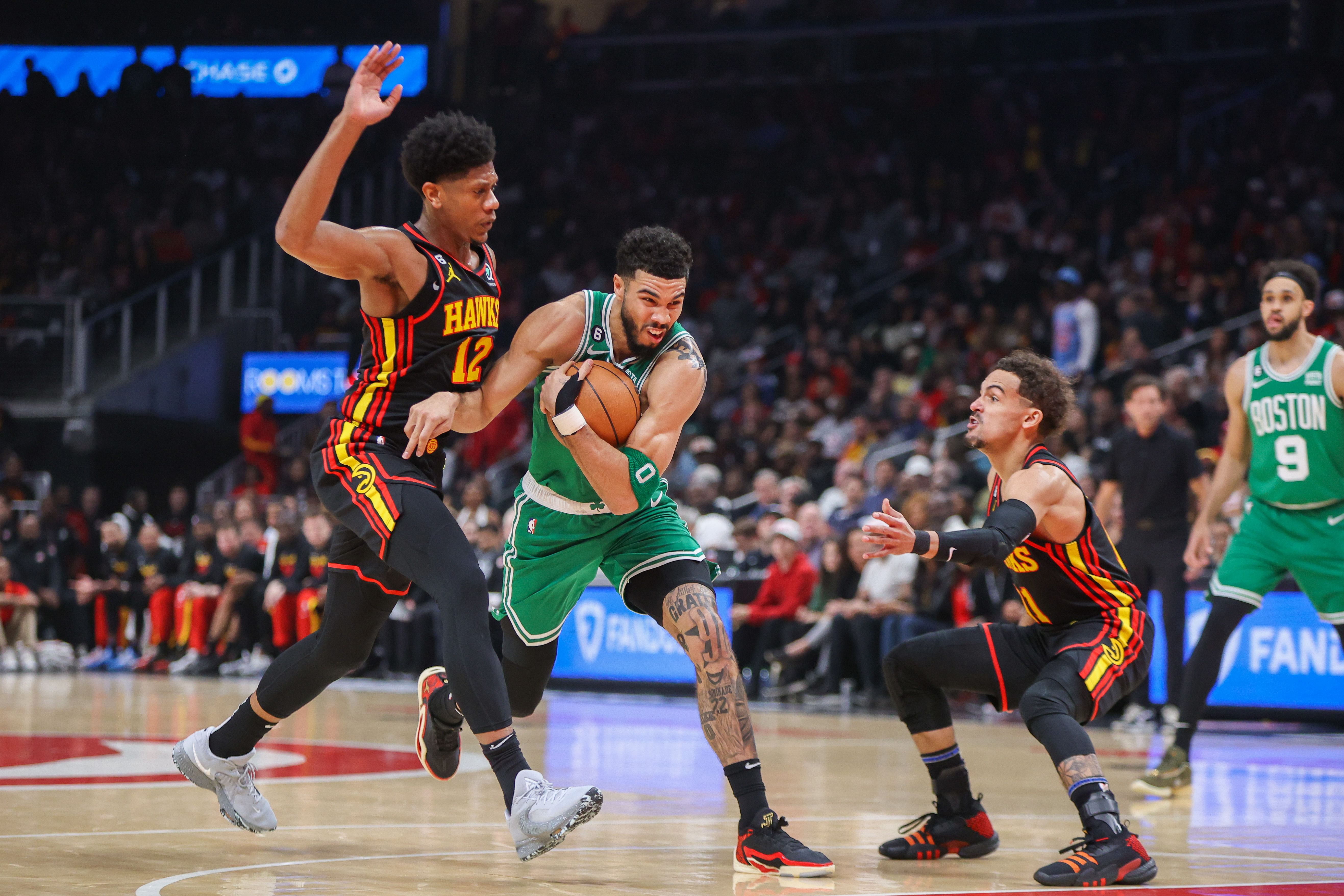 NBA: Playoffs-Boston Celtics at Atlanta Hawks - Source: Imagn