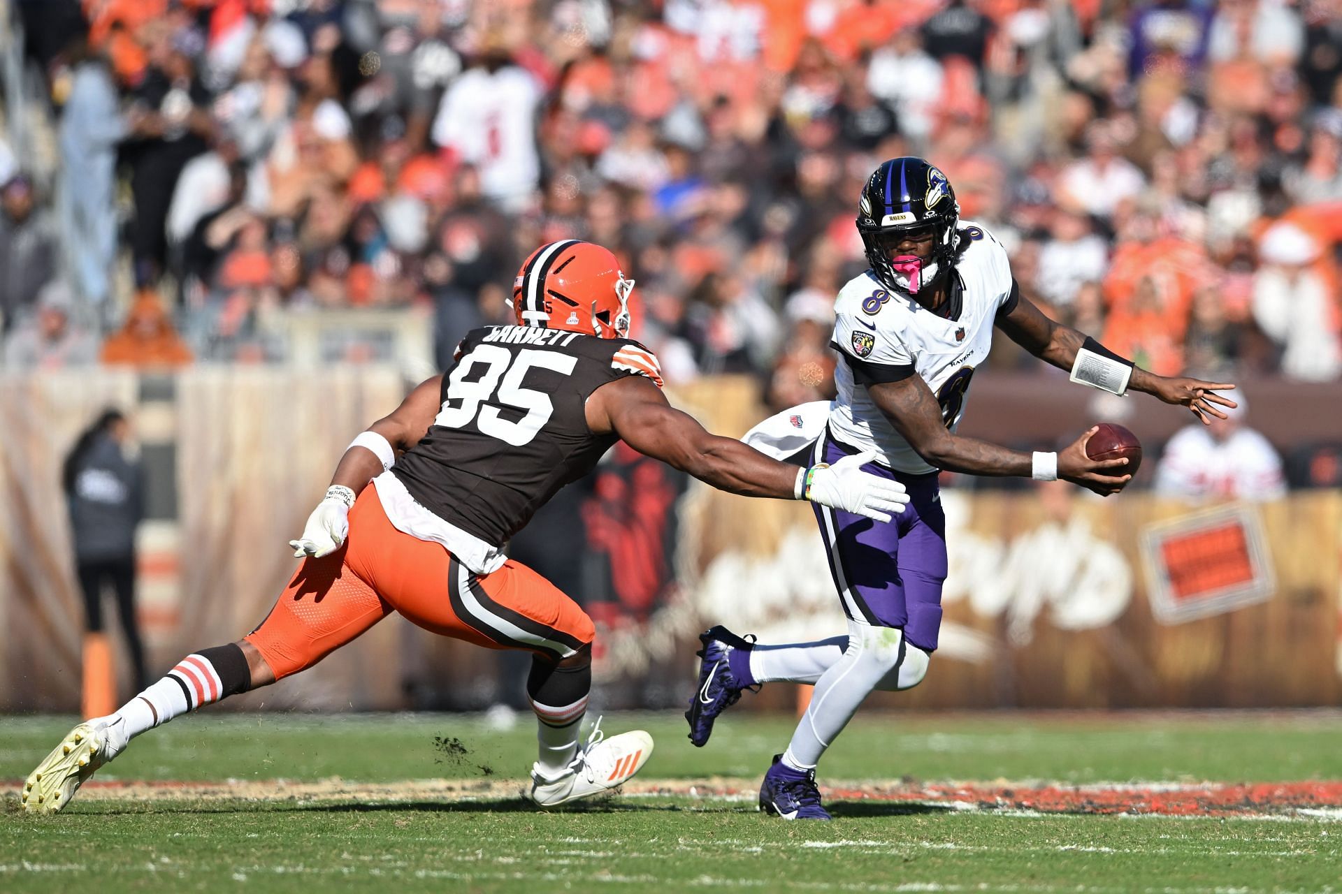 Baltimore Ravens v Cleveland Browns - Source: Getty