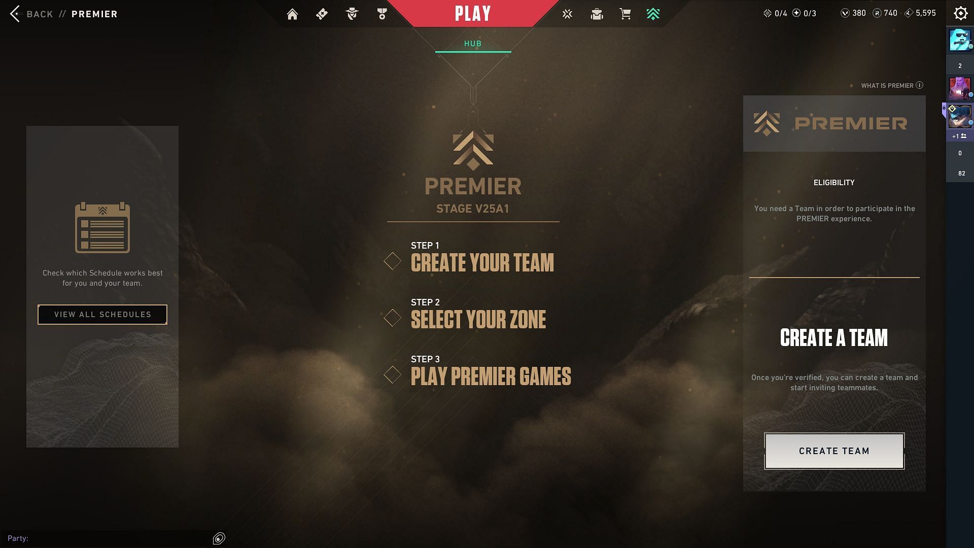 Premier game mode (Image via Riot Games)