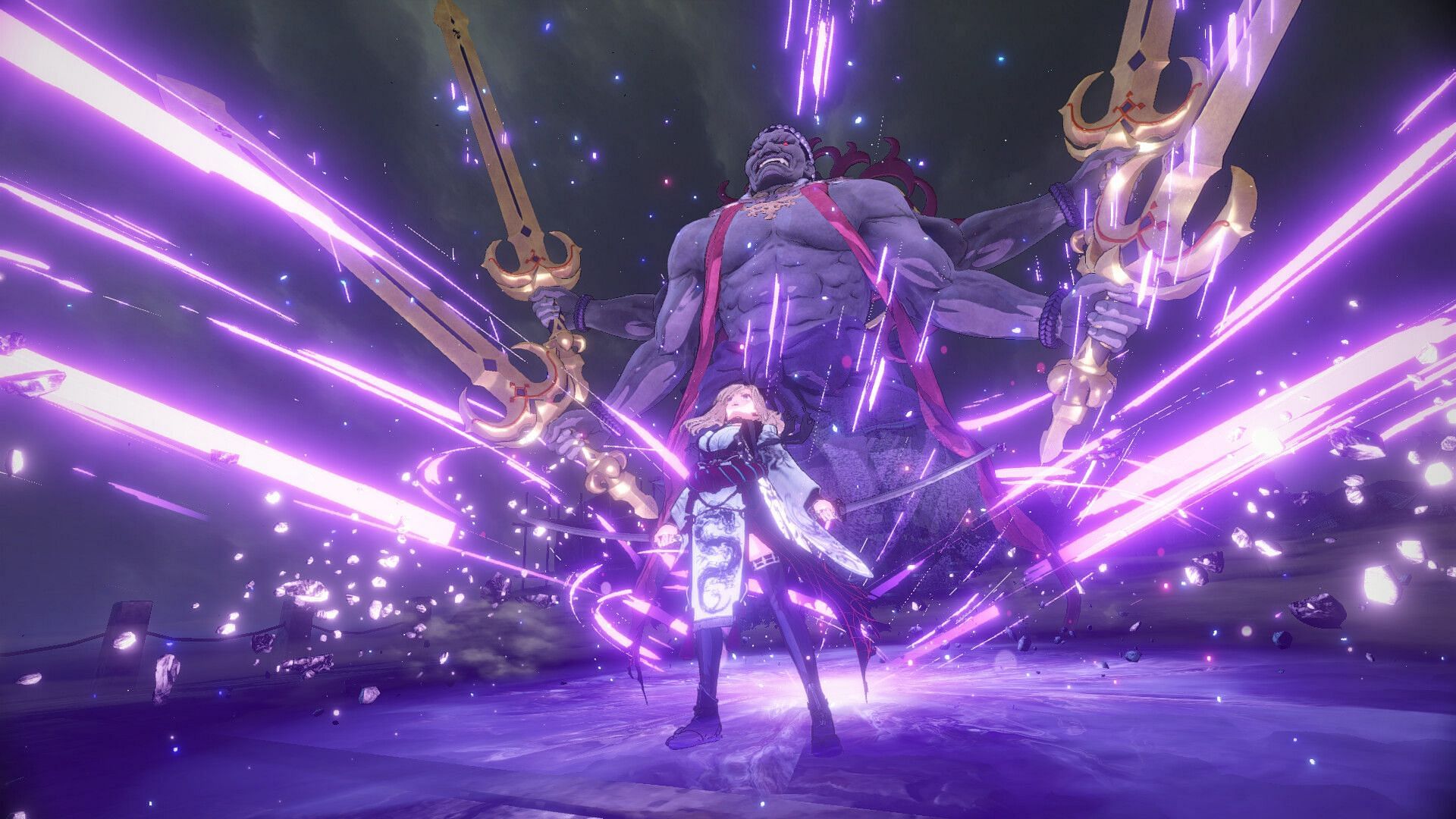 A still from Fate/Samurai Remnant (Image via Koei Tecmo)