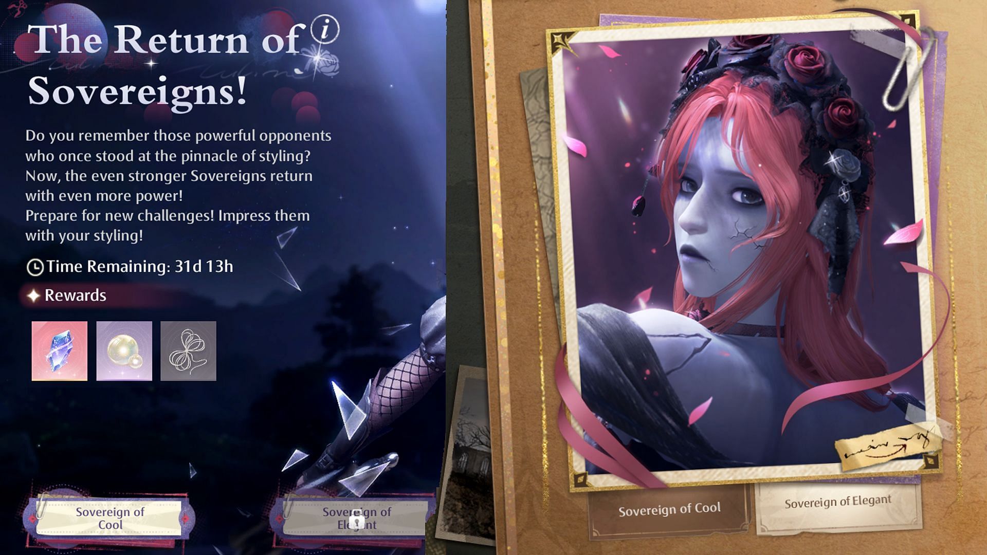 Guide on challenging the Sovereign of Elegant in Infinity Nikki 1.2 (Image via Infold Games)