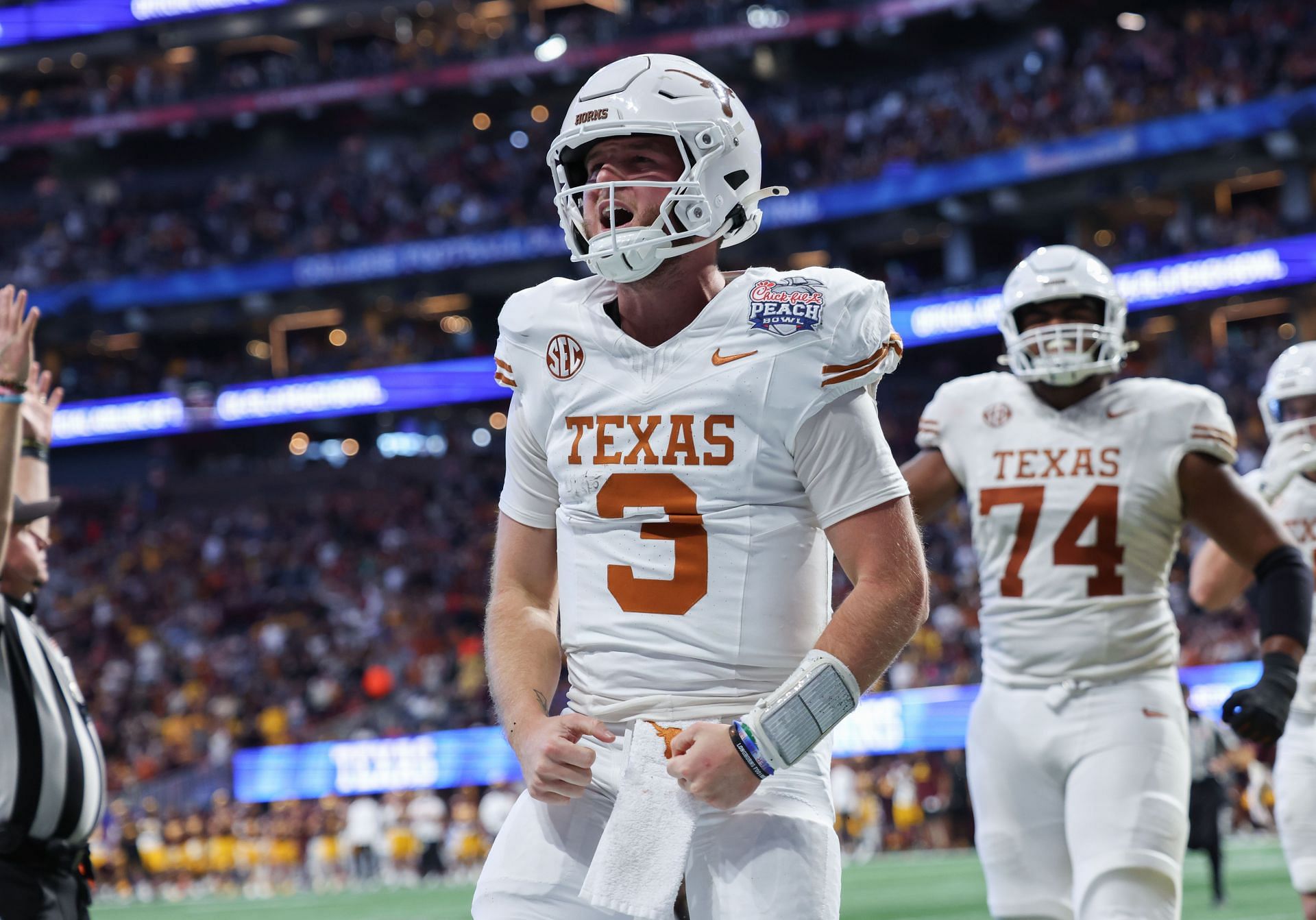 Chick-fil-A Peach Bowl - Texas v Arizona State - Source: Getty