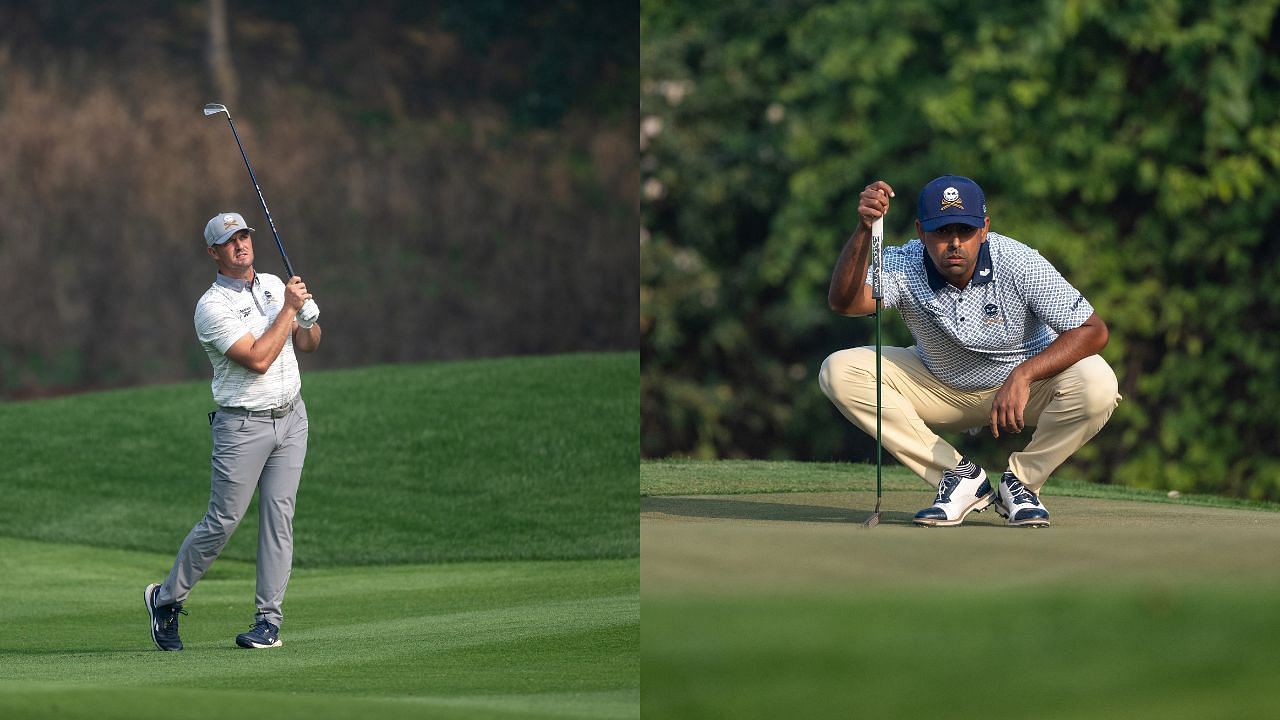 Anirban Lahiri gives &ldquo;uncomfortable&rdquo; verdict on Bryson DeChambeau&rsquo;s lukewarm R2 (Images via Getty)