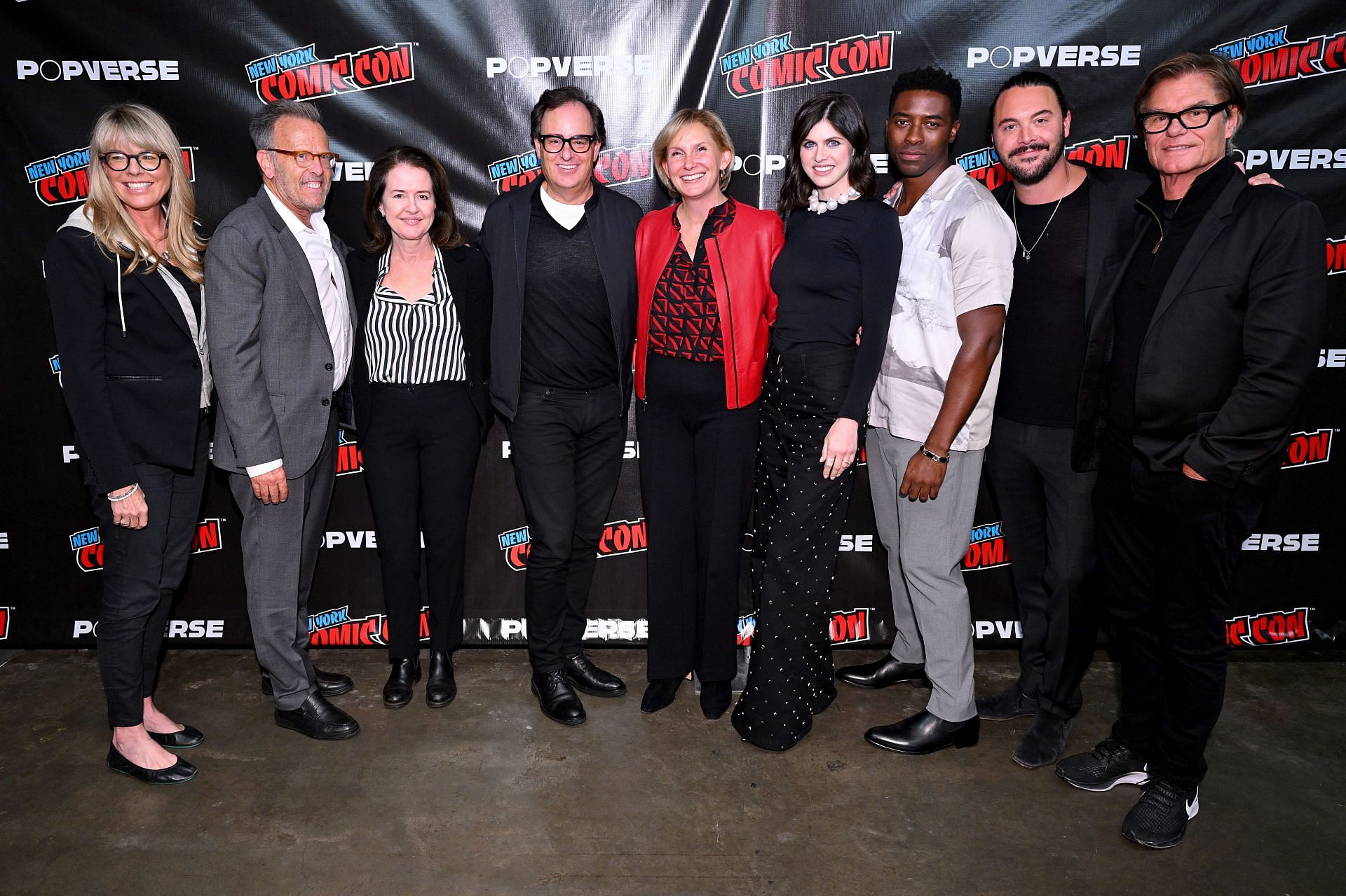 Cast of Mayfair Witches at New York Comic Con 2022 - Day 1 (Image via Getty)