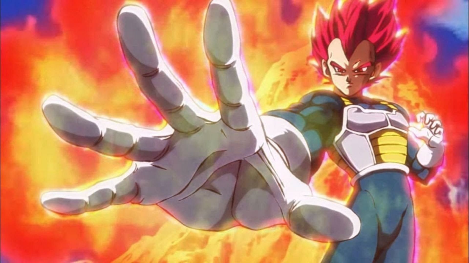 Super Saiyan God Vegeta (Image via Toei Animation)