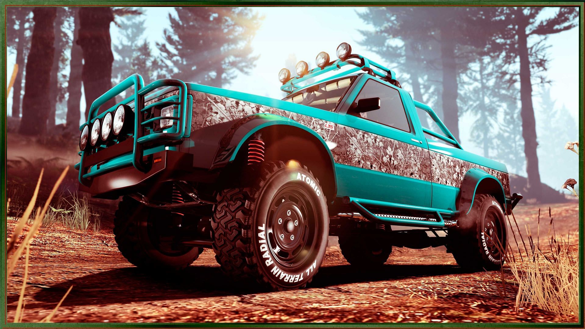 A picture of the off-road truck (Image via Rockstar Games)