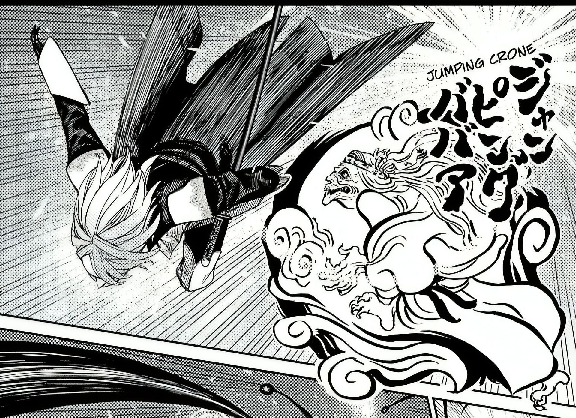 Count Saint-Germain using Hase&#039;s yokai in the previous arc (Image via Shueisha).