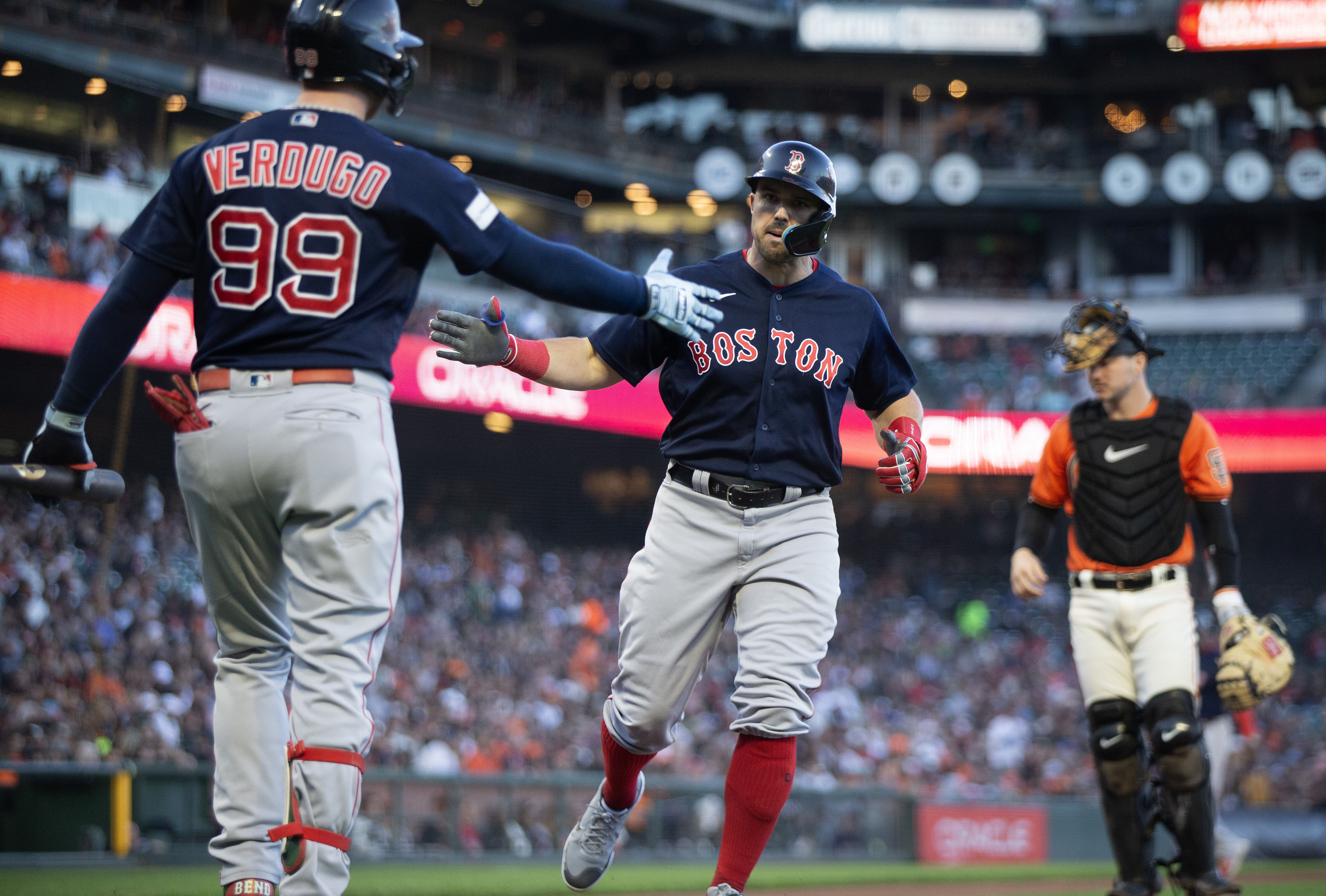 MLB: Boston Red Sox at San Francisco Giants - Source: Imagn