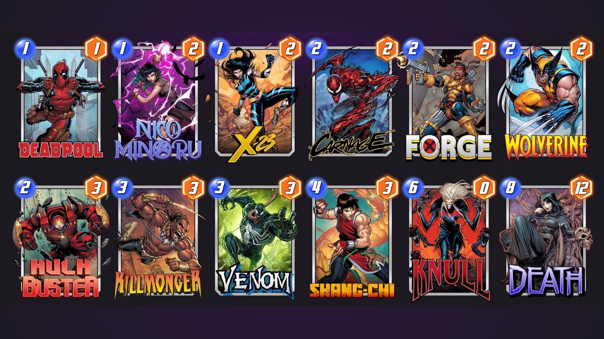 The Shang Destroy deck is one of the best Marvel Snap Shang-Chi decks overall (Image via Nuverse)