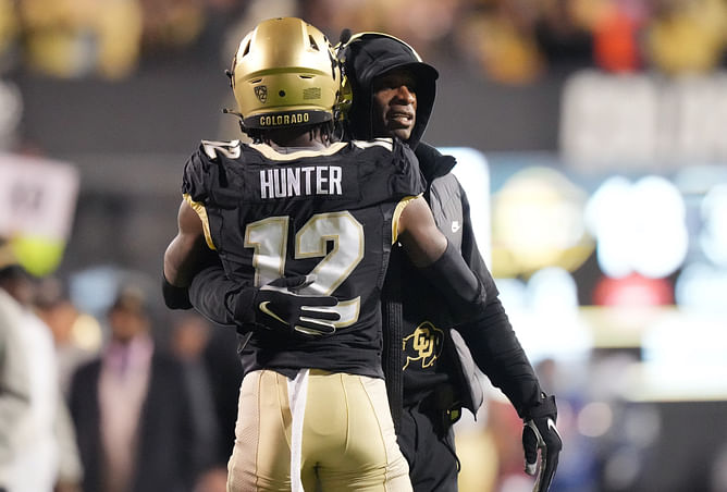 Travis Hunter campaigns for Deion Sanders' new season of 'Coach Prime' web series dropping on Amazon Prime