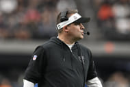 Josh McDaniels at New England Patriots at Las Vegas Raiders - Source: Imagn