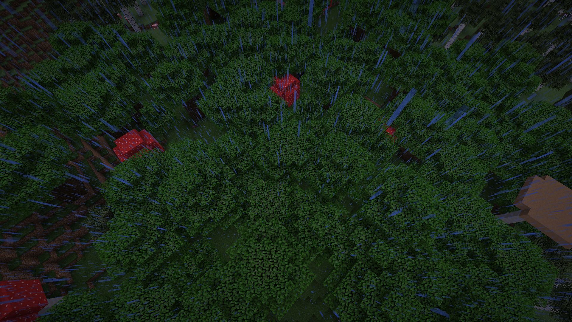 Mobs have shelter is not good (Image via Mojang Studios)