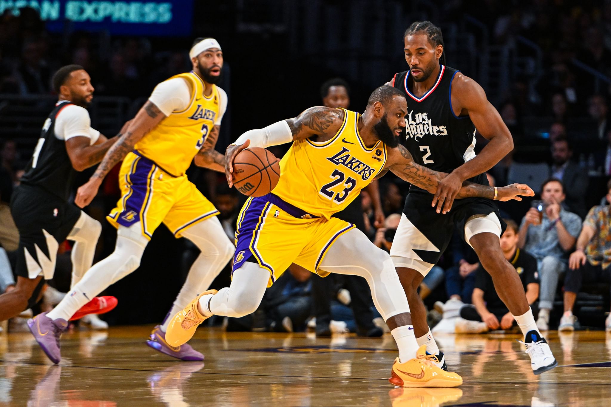 NBA: Los Angeles Clippers at Los Angeles Lakers - Source: Imagn