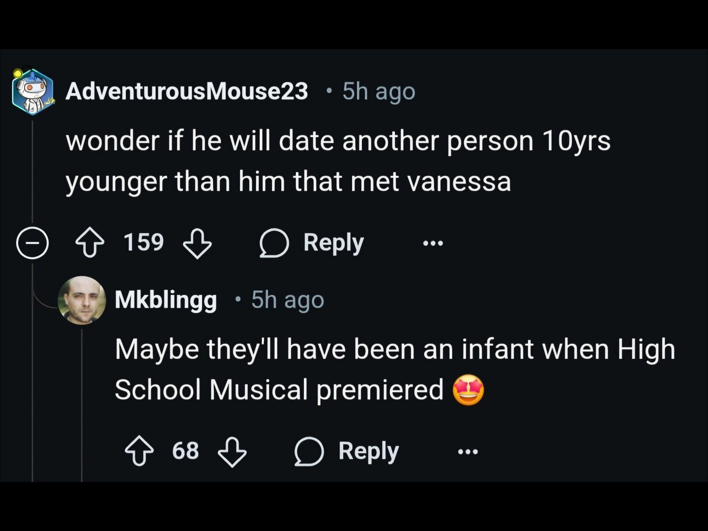 Vanessa Hudgens&#039;s photo prompts Austin and Kaia&#039;s age gap discussion. (Image via Reddit/@r/Fauxmoi)