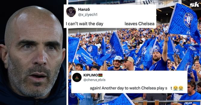 “Another day to watch Chelsea play s**t” - Fans unhappy with Enzo Maresca naming 22-year-old star in line-up to face Manchester City