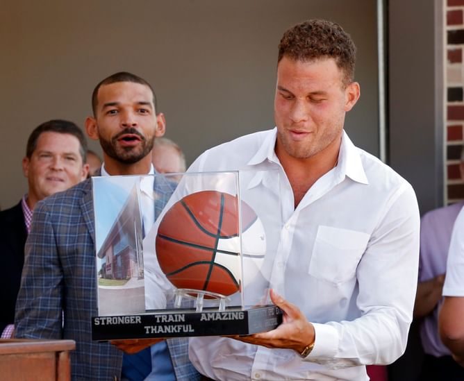 Former Oklahoma Sooners stars Trae Young and Blake Griffin announce a new venture for the Nike EYBL circuit