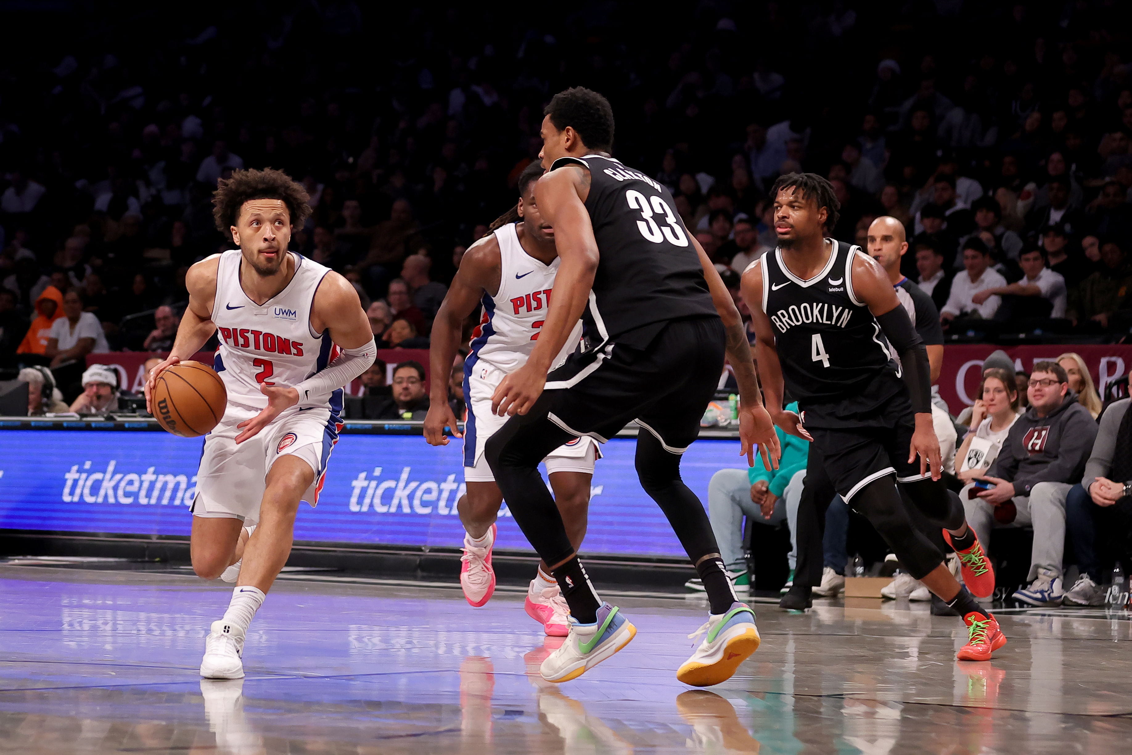 NBA: Detroit Pistons at Brooklyn Nets - Source: Imagn