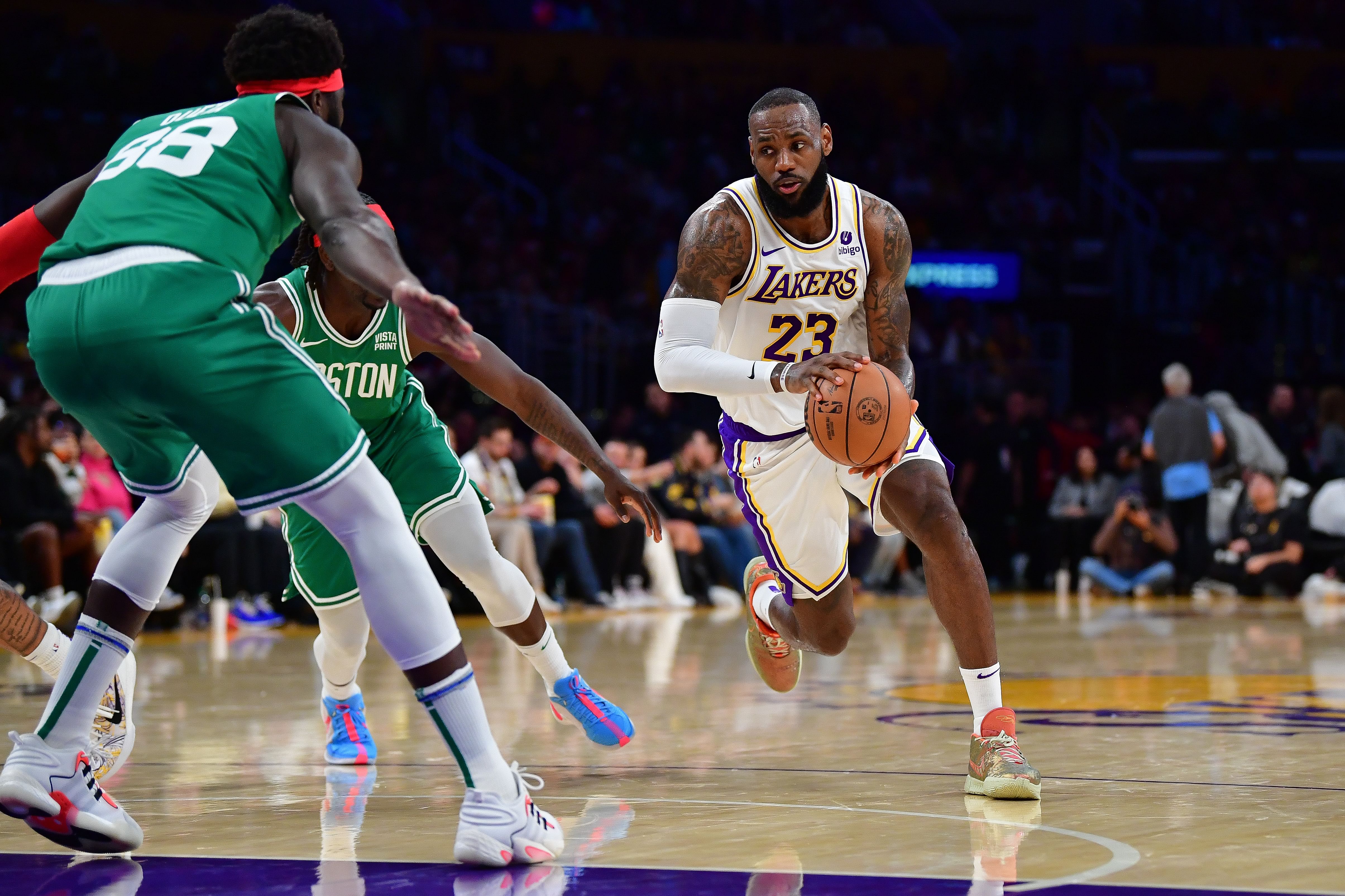 NBA: Boston Celtics at Los Angeles Lakers - Source: Imagn