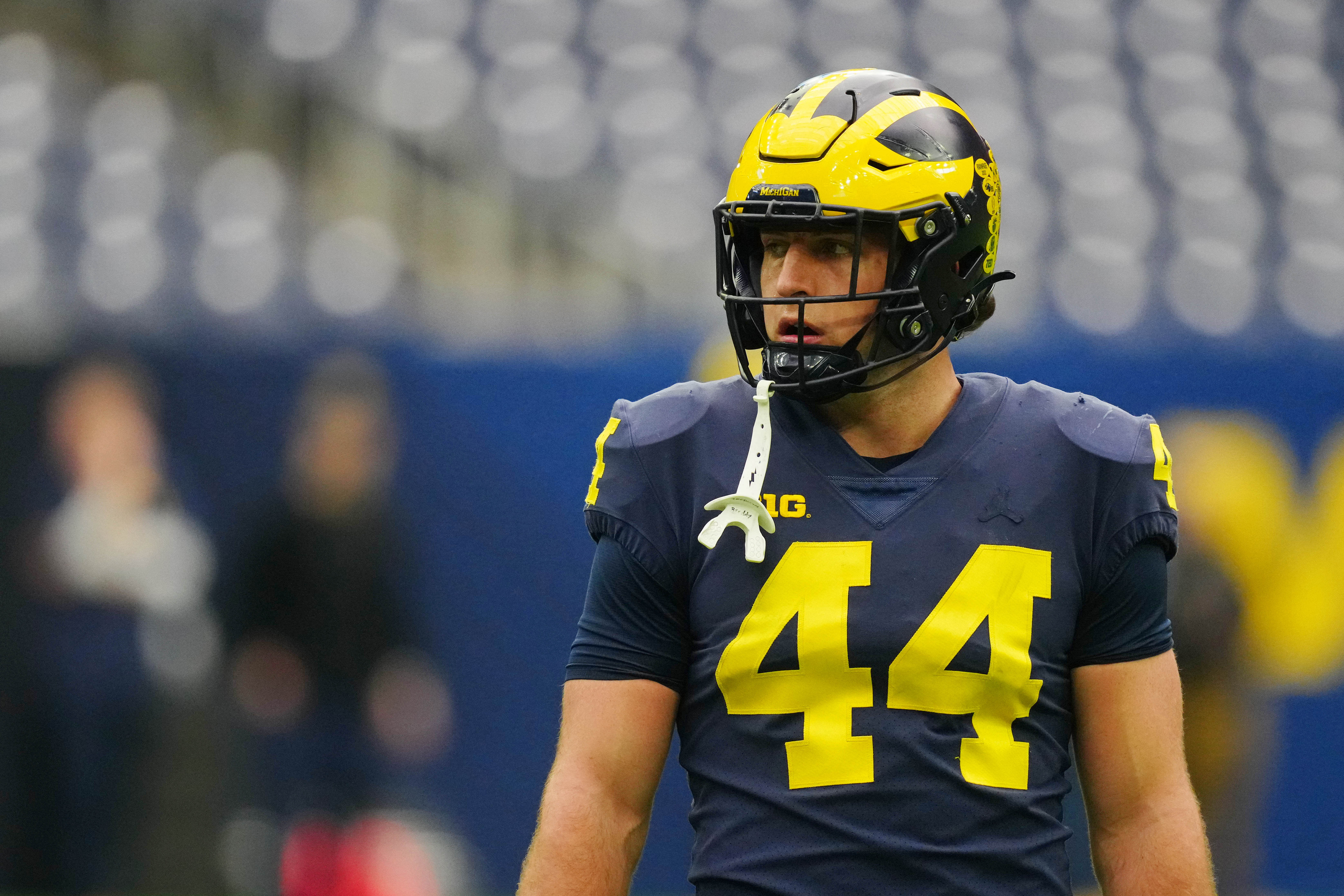 NCAA Football: CFP National Championship-Michigan Practice - Source: Imagn