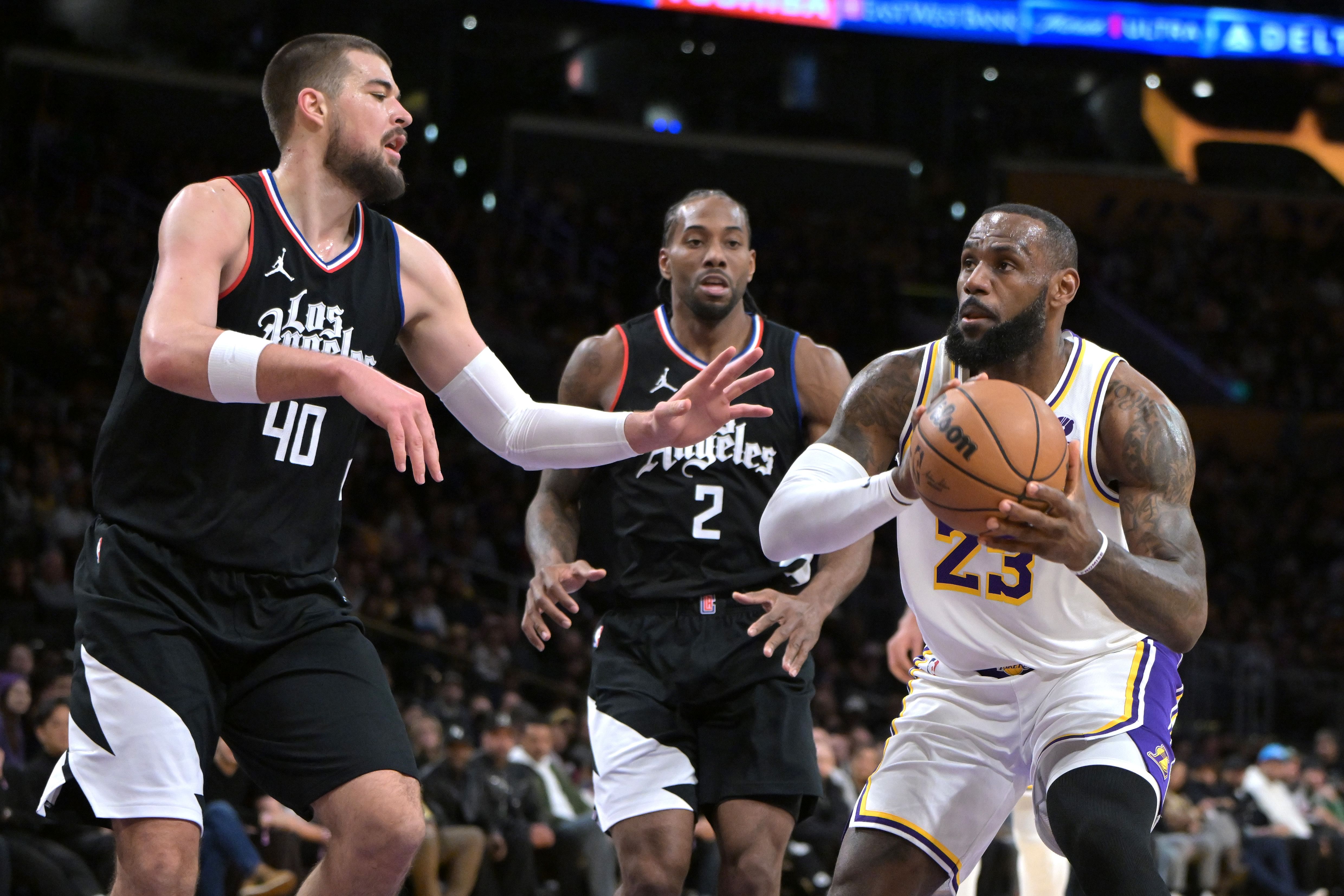 NBA: Los Angeles Clippers at Los Angeles Lakers - Source: Imagn