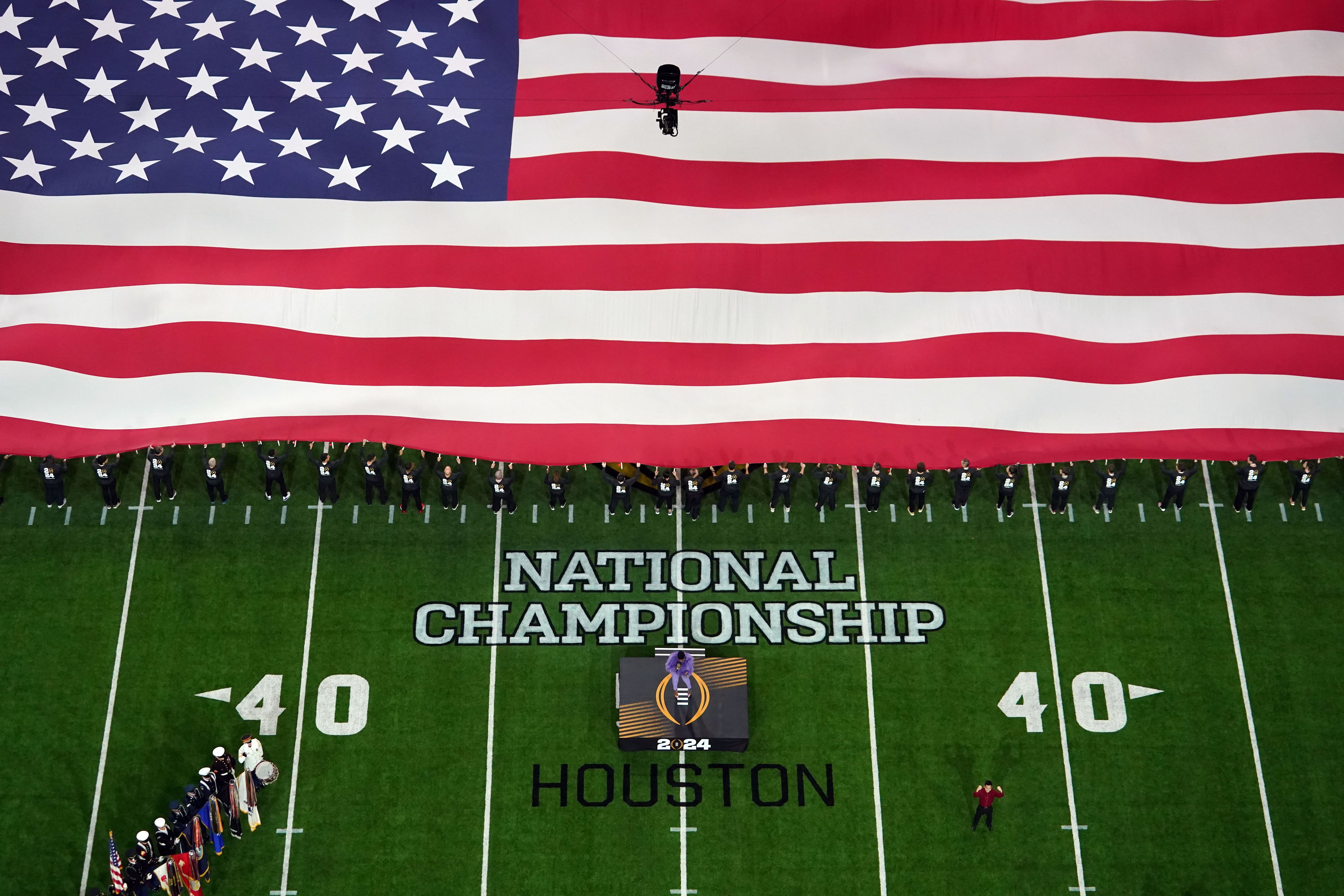 CFP National Championship-Washington at Michigan - Source: Imagn