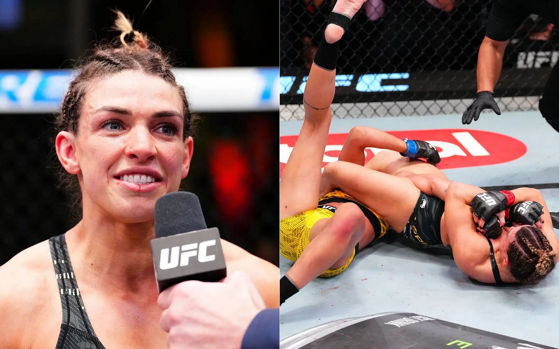 Mackenzie Dern emerged victorious at UFC Vegas 101 [Image courtesy: Getty]