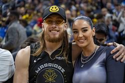 George Kittle's wife Claire reacts as 49ers TE dominates NFL charts
