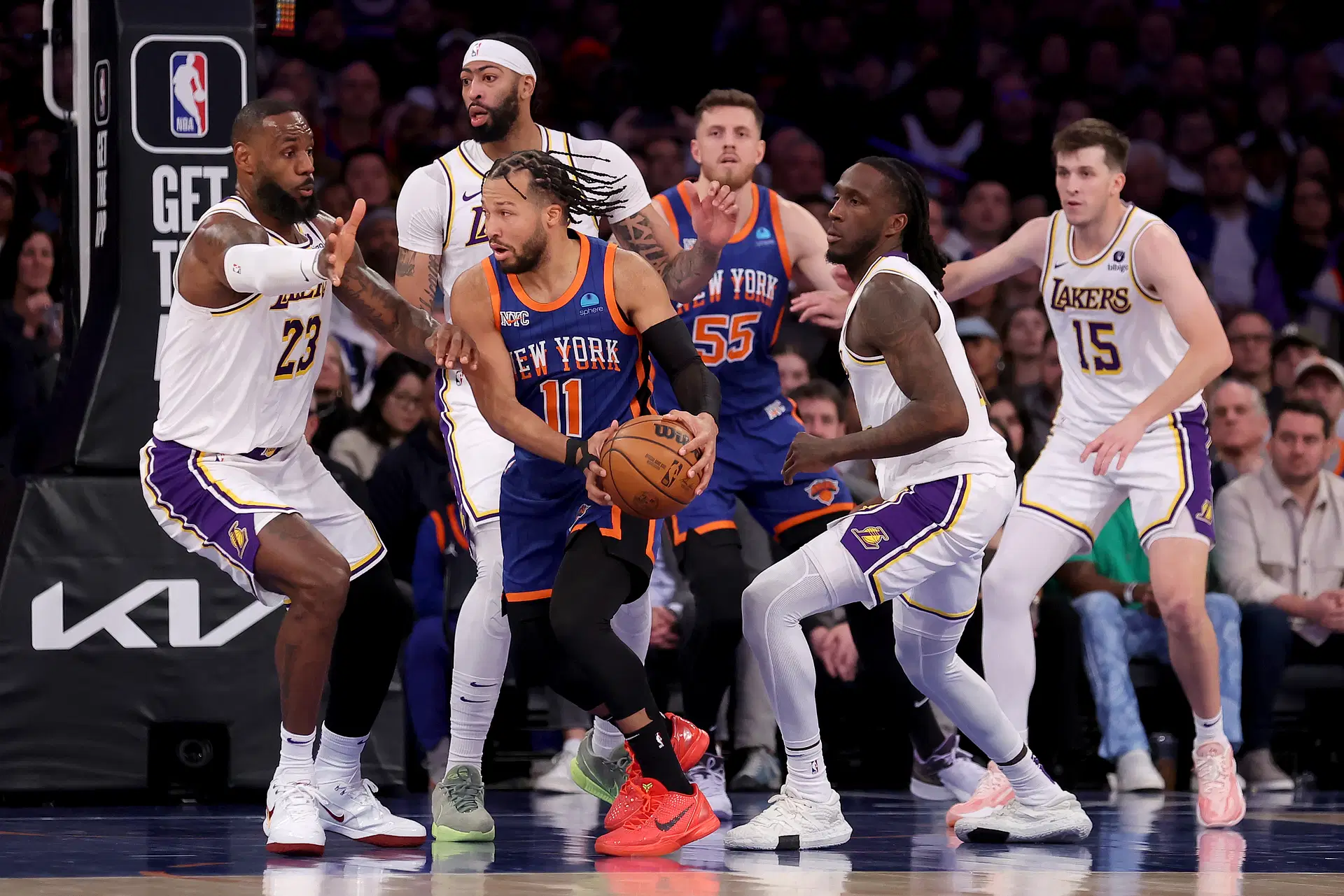 NBA: Los Angeles Lakers at New York Knicks - Source: Imagn