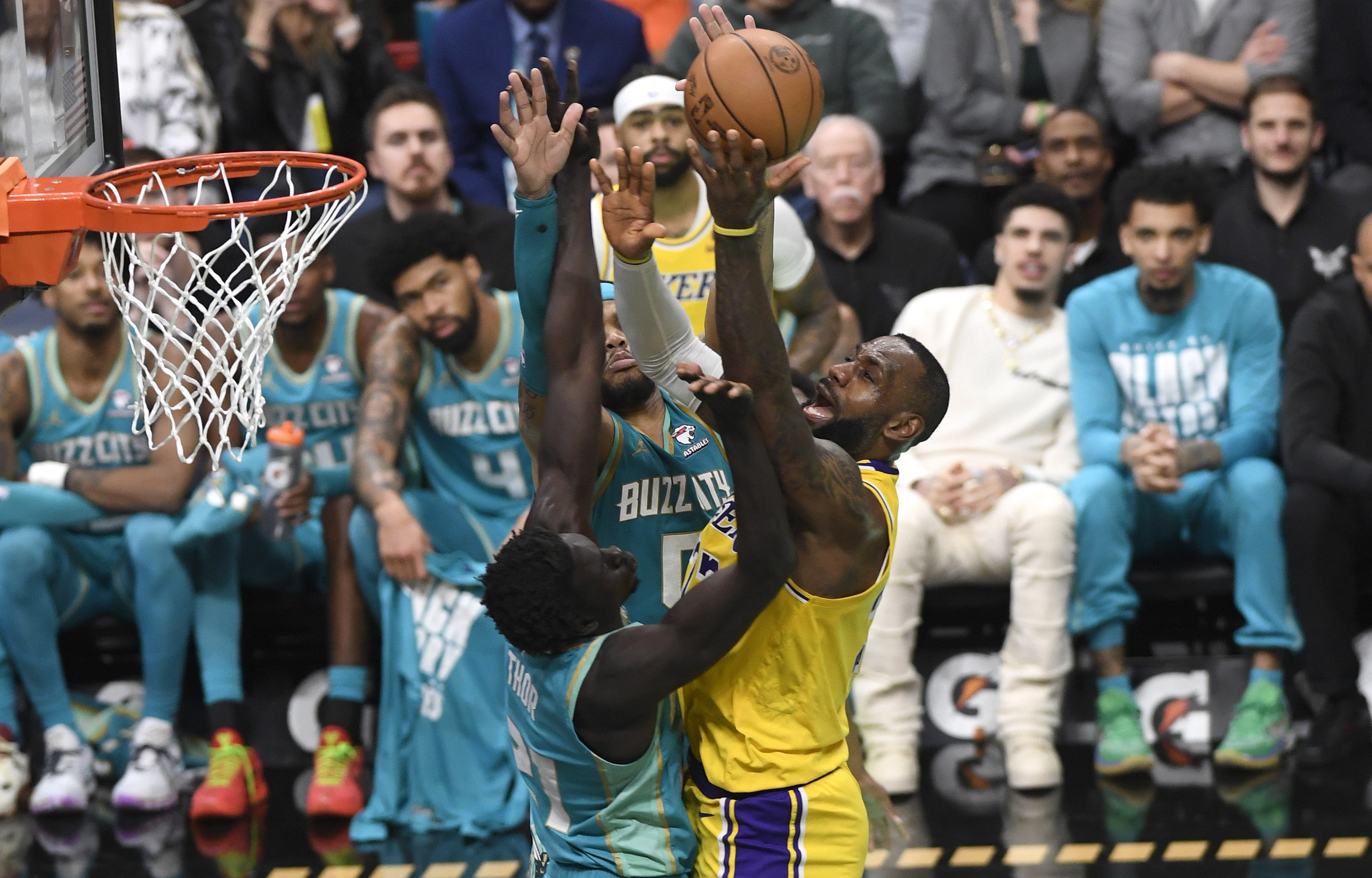 NBA: Los Angeles Lakers at Charlotte Hornets - Source: Imagn